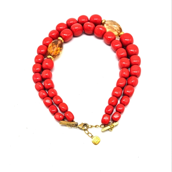 Vintage chunky  Carolee Lux necklace - Picture 3 of 6